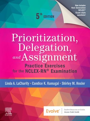 cover image of Prioritization, Delegation, and Assignment--E-Book